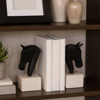 Horse Head Bookends, Set of 2