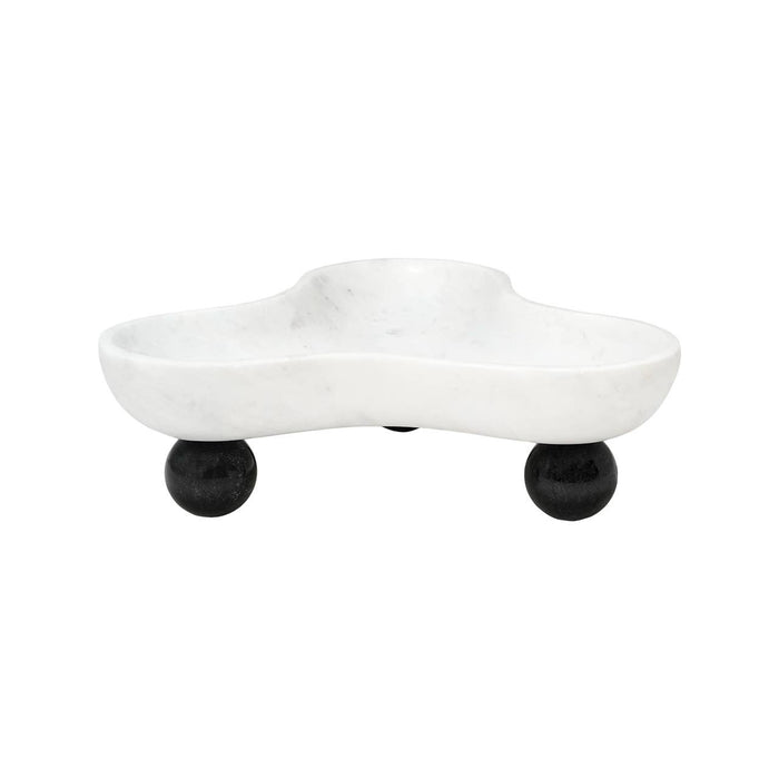 Octora White Marble Tray