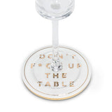 F*ck Up Table Coaster-4"D-806 - Set of 2