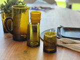 Moroccan Cone Glassware Small - Amber: Amber