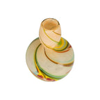 Tulari Swirled Art Glass Bottle Vase
