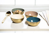 Mini Enamel Bowl-4Asst-4"D - Set of 4