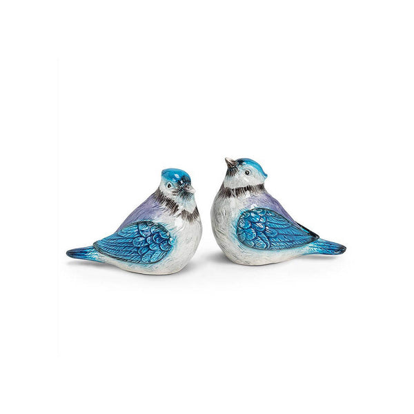 Blue Jay Ceramic Salt & Pepper Shakers