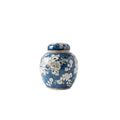 S/4 Blue And White Jar And Vase