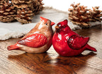 Cardinal Ceramic Salt & Pepper Shakers