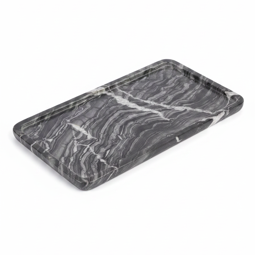 Frontier Veined Onyx Tray