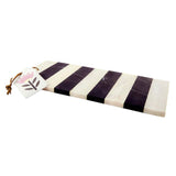 Black Stripe Marble Board: Material
