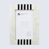 Picture Frame Contour Alto White & Black, 3 Sizes: 8x10