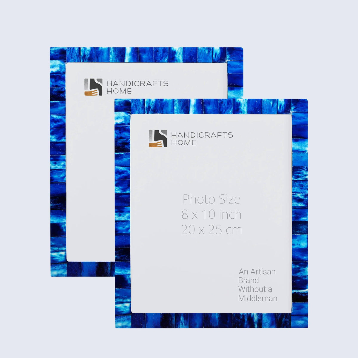 Blue Artisan Frame, 8x10, Set of 2