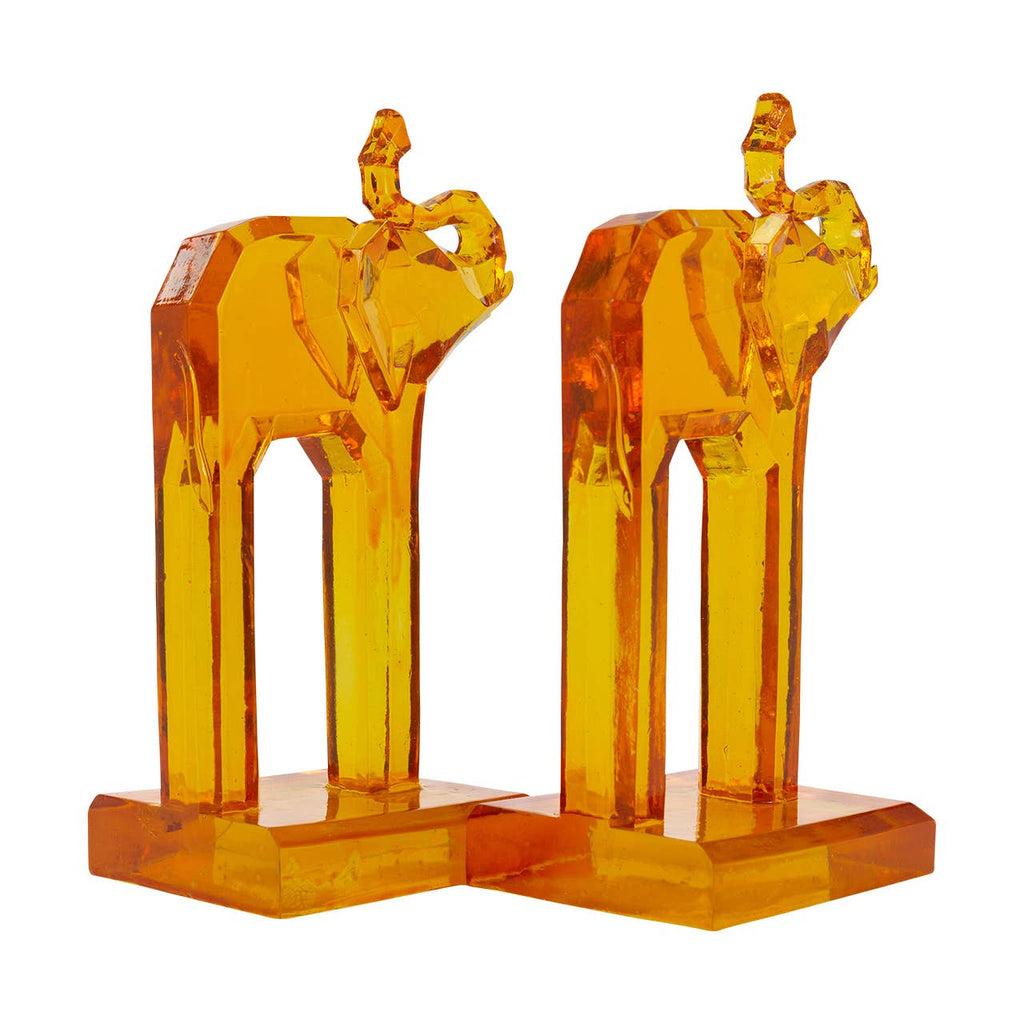 Matriarch Elephant Bookends, Set of 2