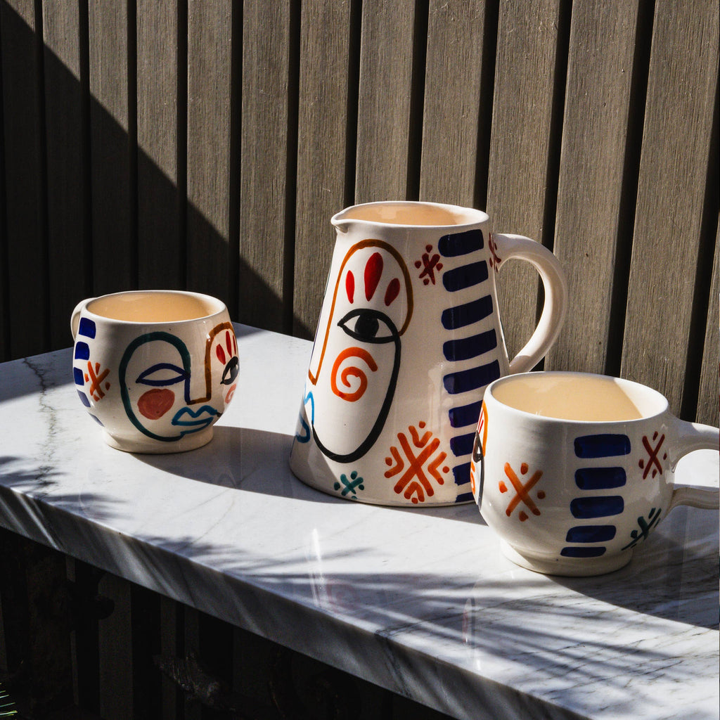 Moroccan Visage Ceramic Mug