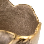 Waldin Metallic Sculptural Vase
