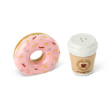 S&P Shaker Set - Donut and Coffee