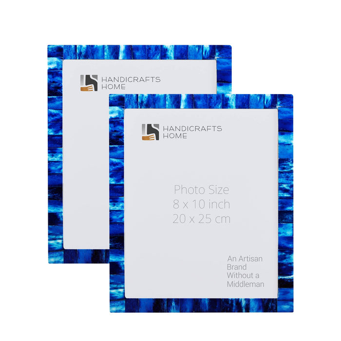 Blue Artisan Frame, 8x10, Set of 2