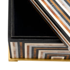 Hamett Geometric Lidded Box