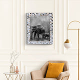 Mother of Pearl Picture Frames Pearlescent Abyss, 3 Sizes: 8x10