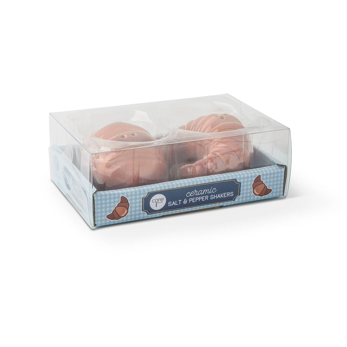 Croissant Ceramic Salt & Pepper Shakers