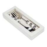 Bead Ball Handle Salad Server-11"L