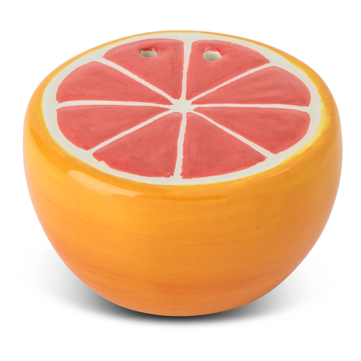 Orange Ceramic Salt & Pepper Shakers