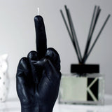 Original CandleHand F*ck You Candle - Lifesize & Full detail: White