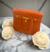 The Iconic Collection Candles  Purse: Brown