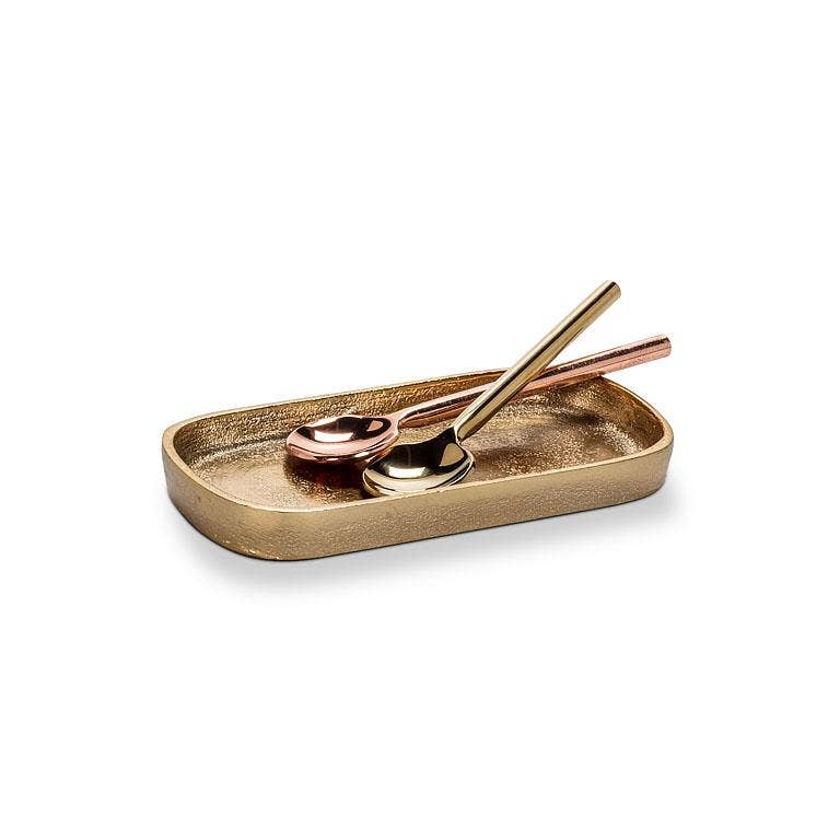 Gold Oval Tray, Small