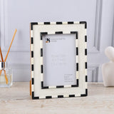 Mosaic Art Picture Frame Collection, Black, 4x6, 5x7: 4x6
