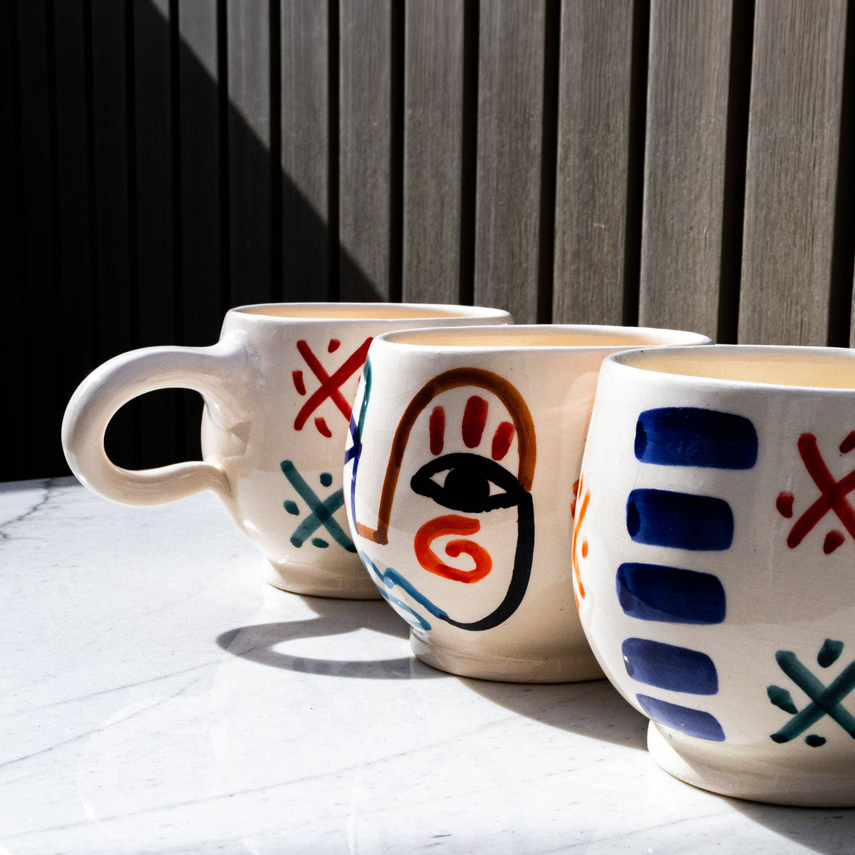 Moroccan Visage Ceramic Mug