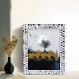 Mother of Pearl Picture Frames Pearlescent Abyss, 3 Sizes: 8x10