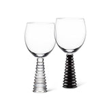Stack Base Wine Glass