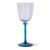 10.1oz Two Tone Wine Glass - Purple and Teal