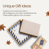 Picture Frame Halo Gondola Resin Inlay Collection, 3 Sizes: 5x7