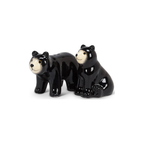 Black Bear Salt and Pepper Shakers
