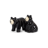 Black Bear Salt and Pepper Shakers