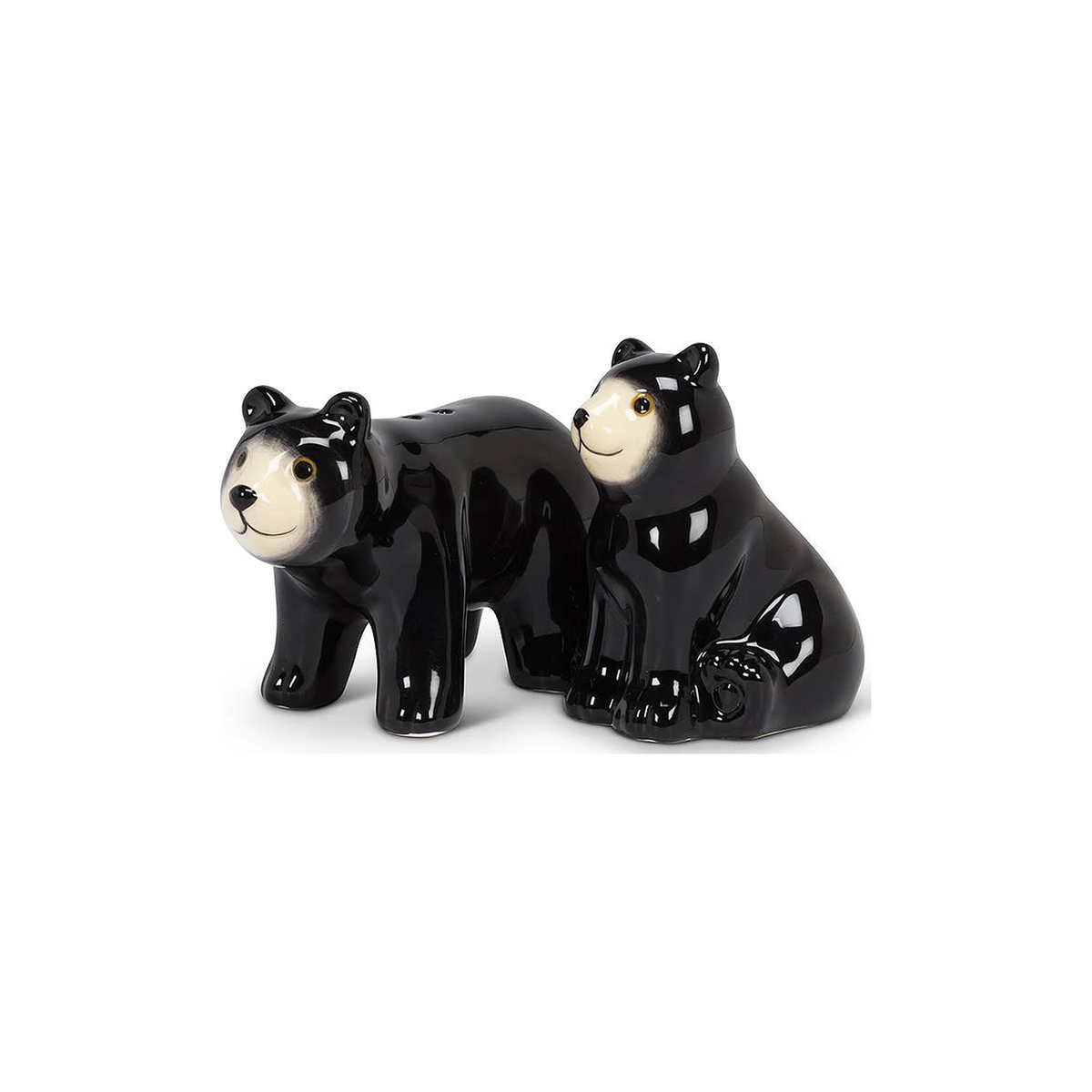 Black Bear Salt and Pepper Shakers