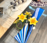 Yellow Daffodil Napkin Ring-3"H - Set of 6