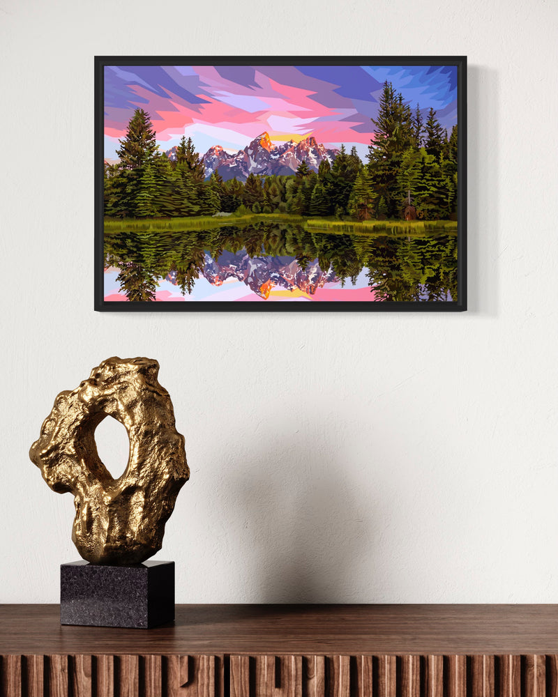Gaze Into The Mountains