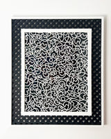 Limited Edition 'Black & White Squiggly'
