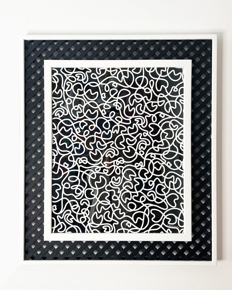 Limited Edition 'Black & White Squiggly'
