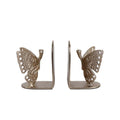 Gold Butterfly Bookends, Set of 2