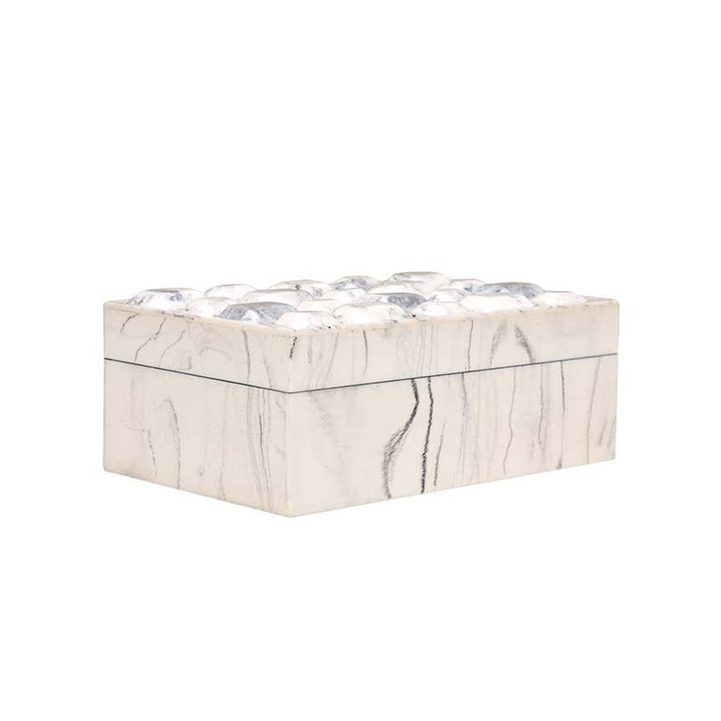 Larana Marbled Ivory Box