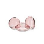Small Rose Glass Bud Vase