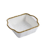 Square Gold Salerno Baking Dish, 8" W x 8" L