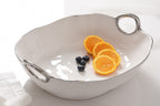 Handle with Style White Deep Oval Server - product photo