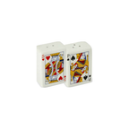 Playing Card Salt & Pepper Shakers, Set of 2