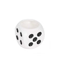 Tobacco Scented Ceramic Dice Candle
