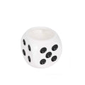 Tobacco Scented Ceramic Dice Candle