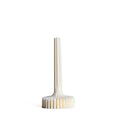 Striped Column Soy Vase Candle, Cream