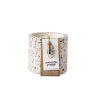 Nico Sandalwood and Tobacco Leaf Terrazzo Candle, 6 oz