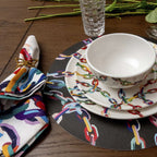 Chain Link Vinyl Placemats, Set of 4